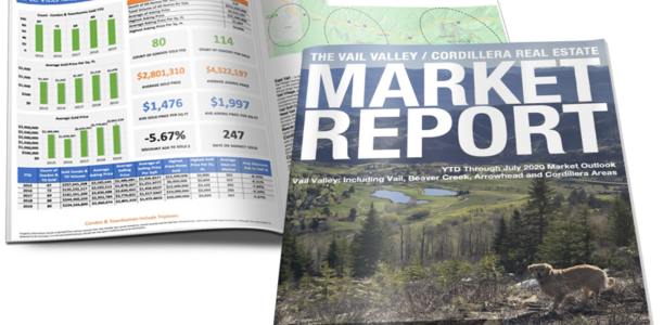 VAIL VALLEY/CORDILLERA REAL ESTATE MARKET REPORT JULY 2020