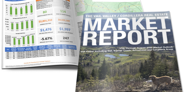 VAIL VALLEY/CORDILLERA REAL ESTATE MARKET REPORT AUGUST 2020