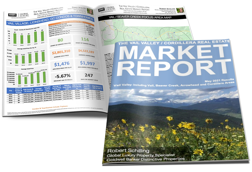 VAIL VALLEY/CORDILLERA REAL ESTATE MARKET REPORT MAY 2021